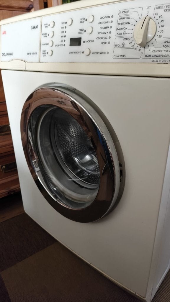 Wasmachine AEG, Ophalen, 1200 tot 1600 toeren, Gebruikt, Handwasprogramma