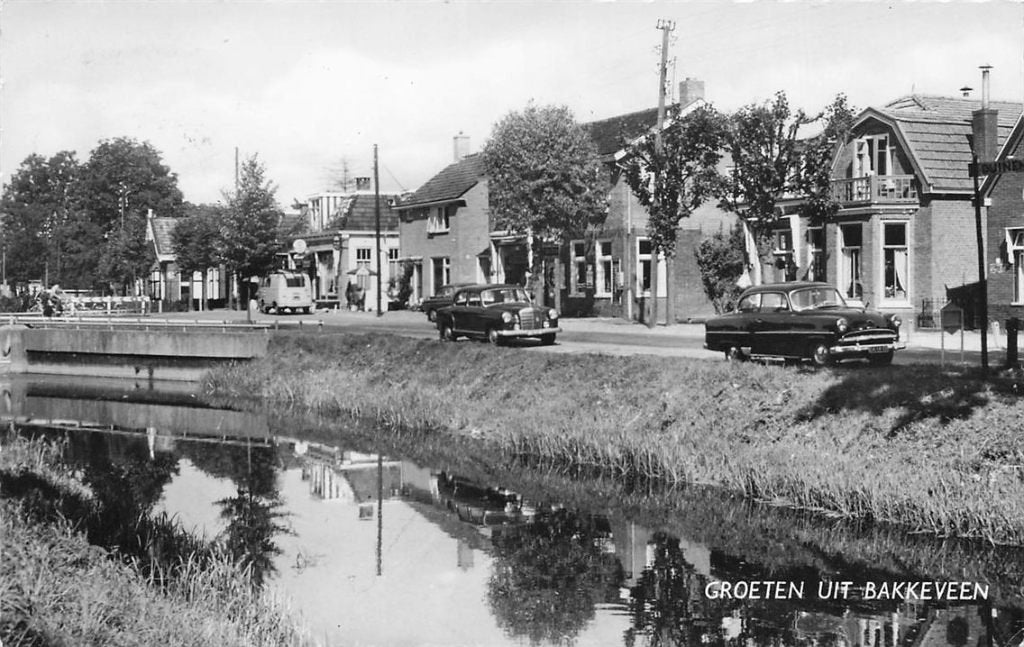 703-040-041 Groeten uit Bakkeveen, Verzenden, Voor 1920, Friesland