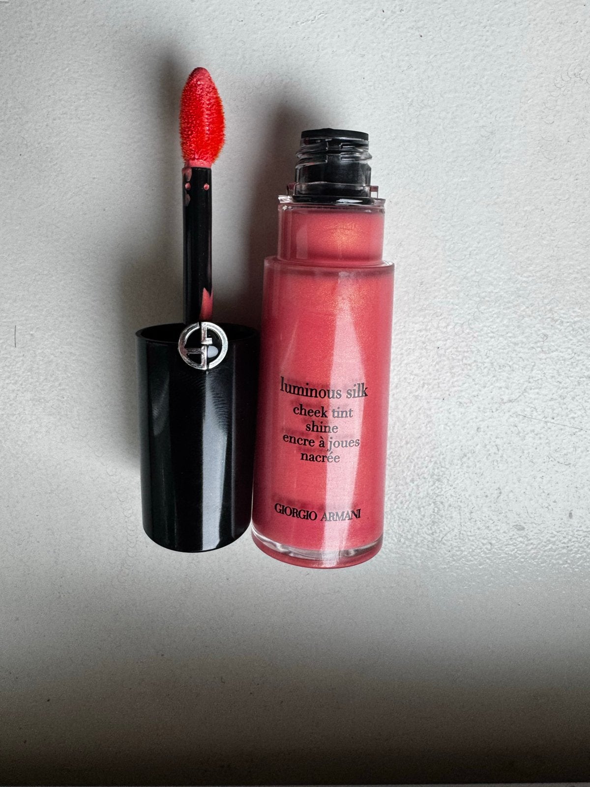 Giorgio Armani Luminous Silk Cheek Tint Shine 50S, Wangen, Verzenden, Zo goed als nieuw, Make-up