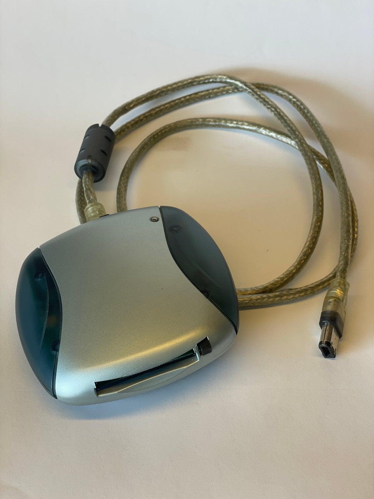 Vintage Datafab Cardreader met FireWire kabel, Computers en Software, Ophalen of Verzenden, Gebruikt
