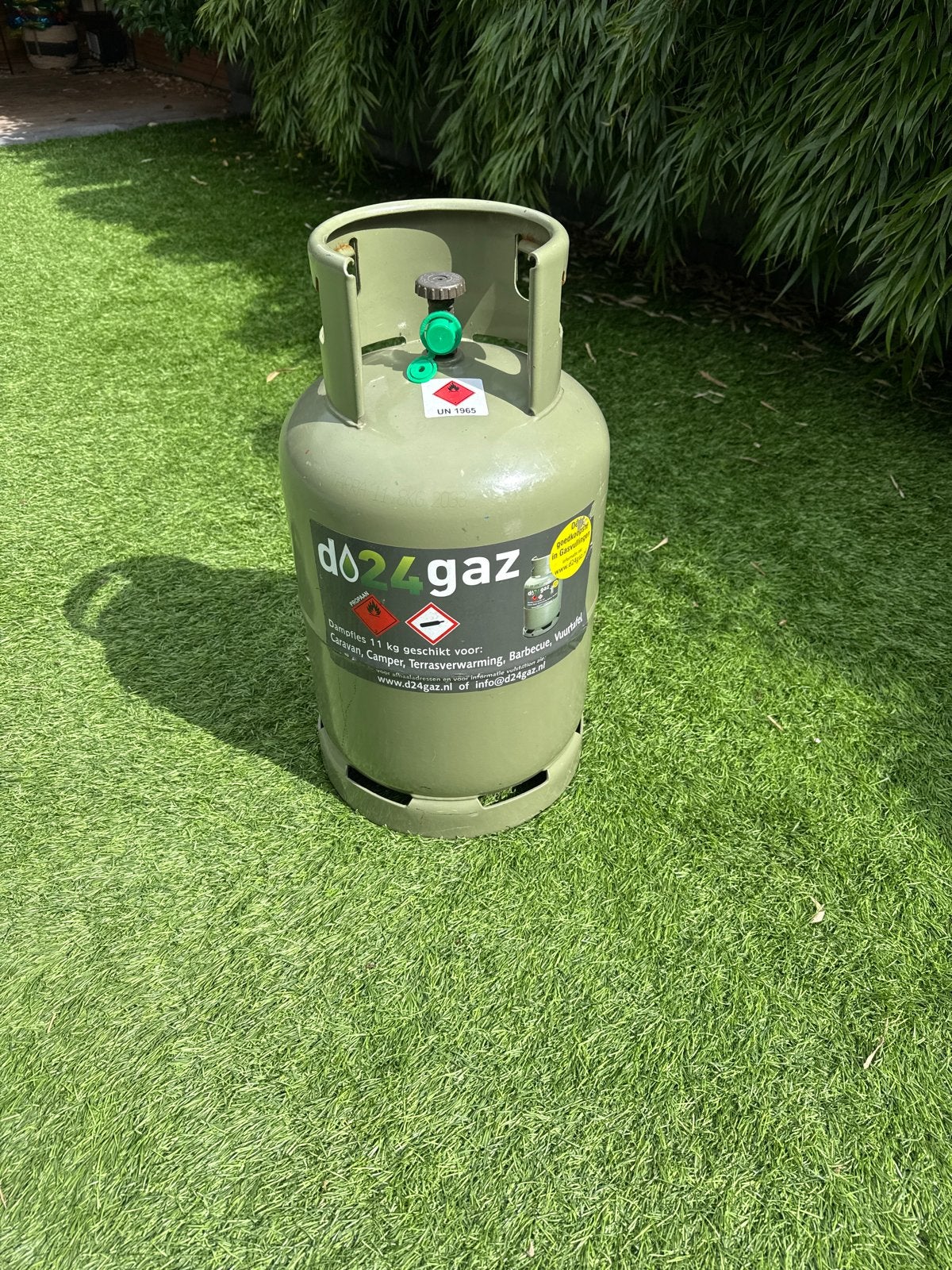 Nieuwe volle d024gaz propaan gasfles 11 kg, Ophalen, Nieuw