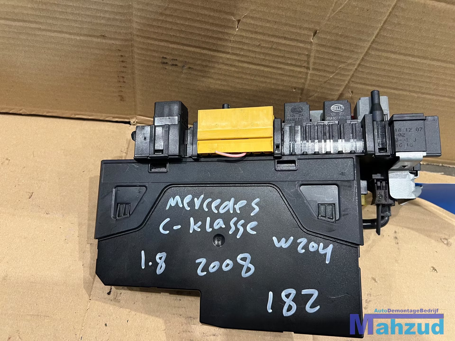 MERCEDES C KLASSE W204 1.8 sam module achter 2045457001, Gebruikt, Mercedes-Benz AG, Mercedes-Benz, Ophalen of Verzenden