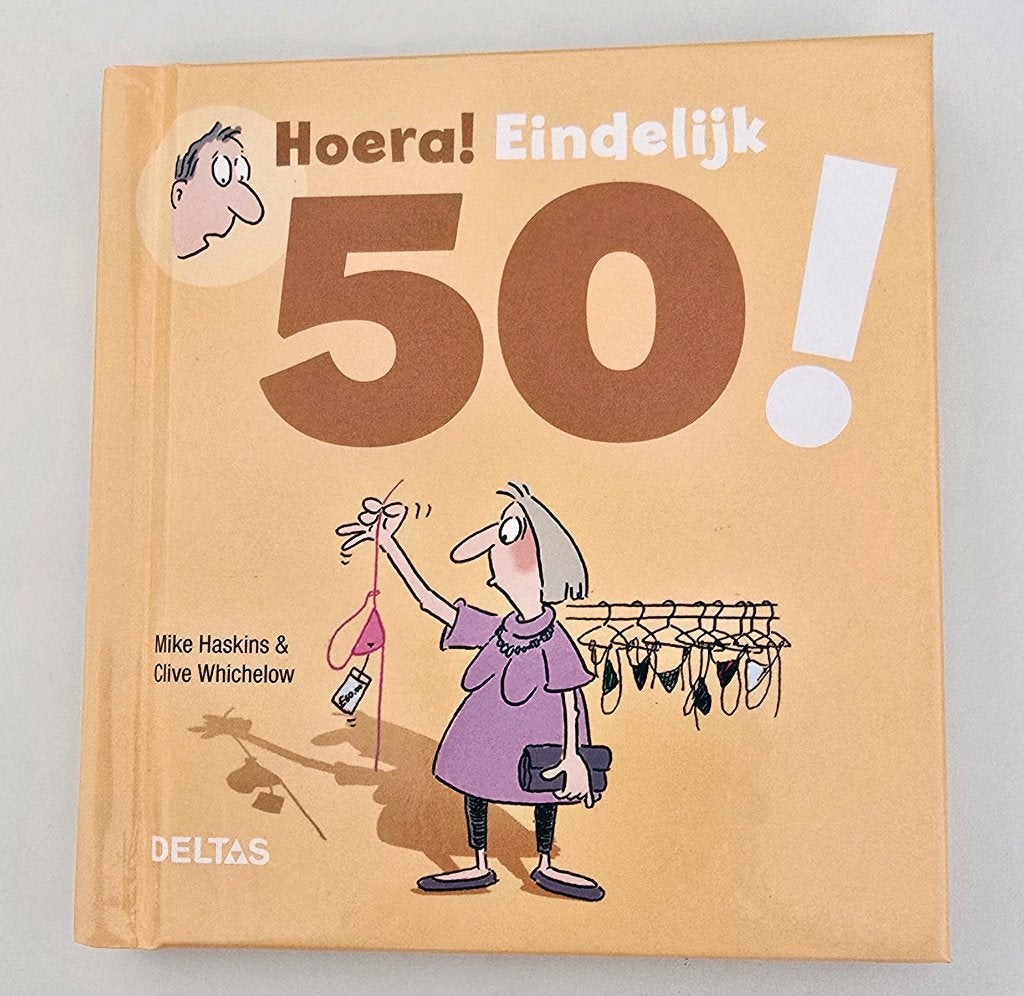 Hoera! Eindelijk 50!  NIEUW!, Verzenden, Nieuw, Overige typen, Abraham of Sarah