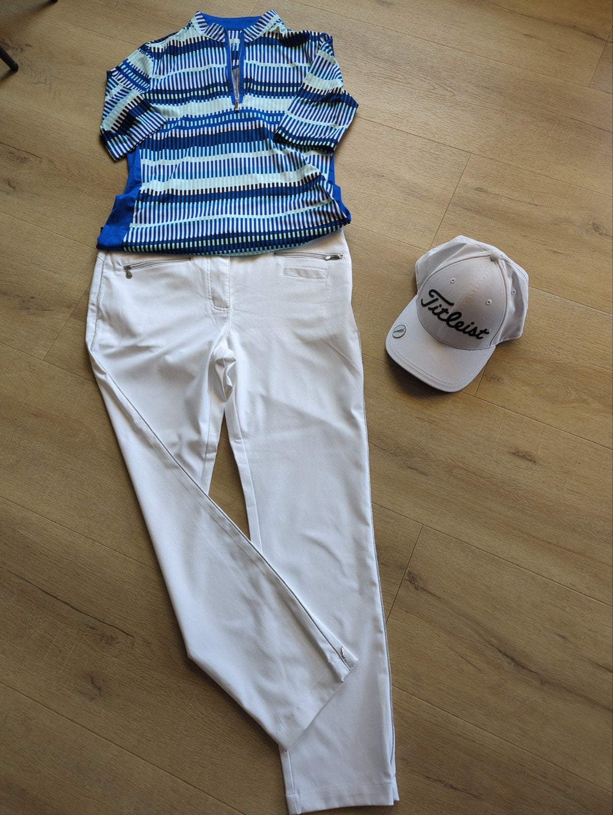 Mooie Daily Sport dames Golf broek in maat 38., Ophalen of Verzenden, Zo goed als nieuw, Maat 38/40 (M), Wit