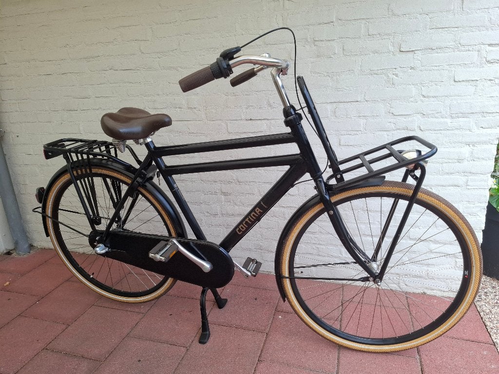 CORTINA U4 TRANSPORT 28 inch met 3 versnellingen Frame 56 cm, Fietsen en Brommers, Terugtraprem, Versnellingen, Zo goed als nieuw