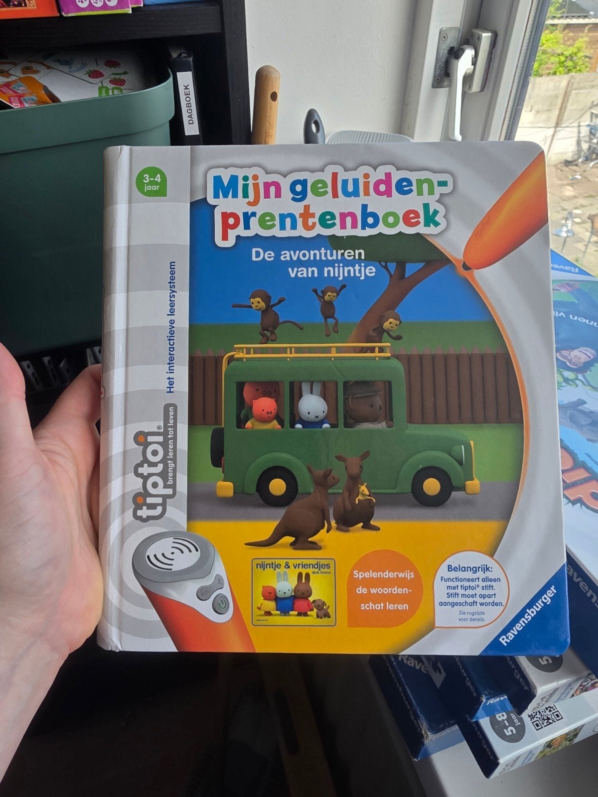 Geluiden prentenboek – De avonturen van Nijntje, Ophalen, Puzzel en Educatief, 1 speler, Zo goed als nieuw
