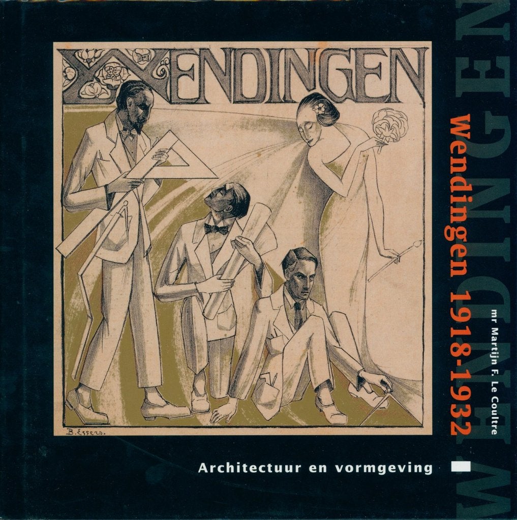 F. LE COULTRE WENDINGEN 1918-1932 ARCHITECTUUR EN VORMGEVING, Verzenden, Zo goed als nieuw