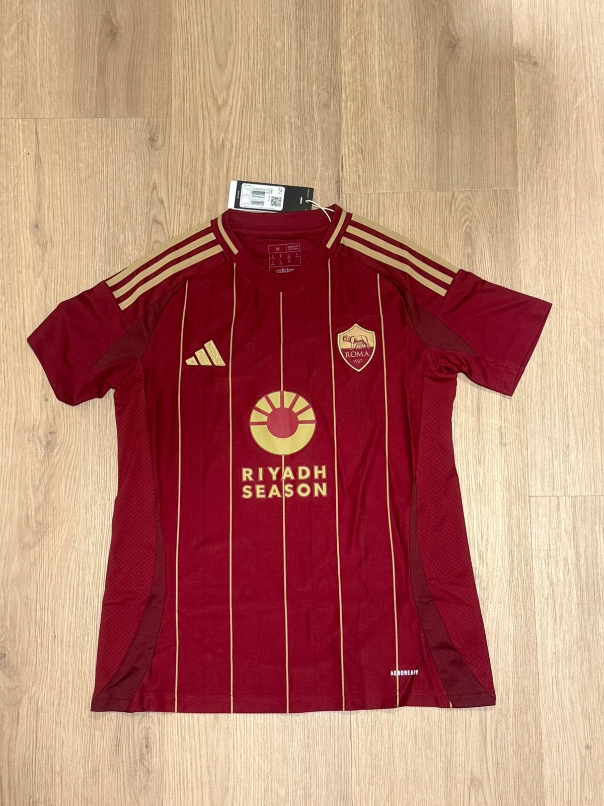 T-shirt AS Roma 24/25, maat M (vrouwelijk), Maat M, Ophalen of Verzenden, Nieuw, Shirt