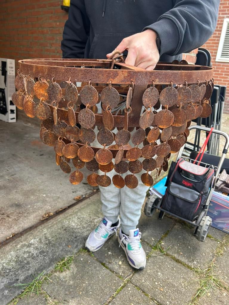 Roest kleurige landelijke lampen, Huis en Inrichting, Ophalen, Nieuw, Landelijk, sober, Metaal