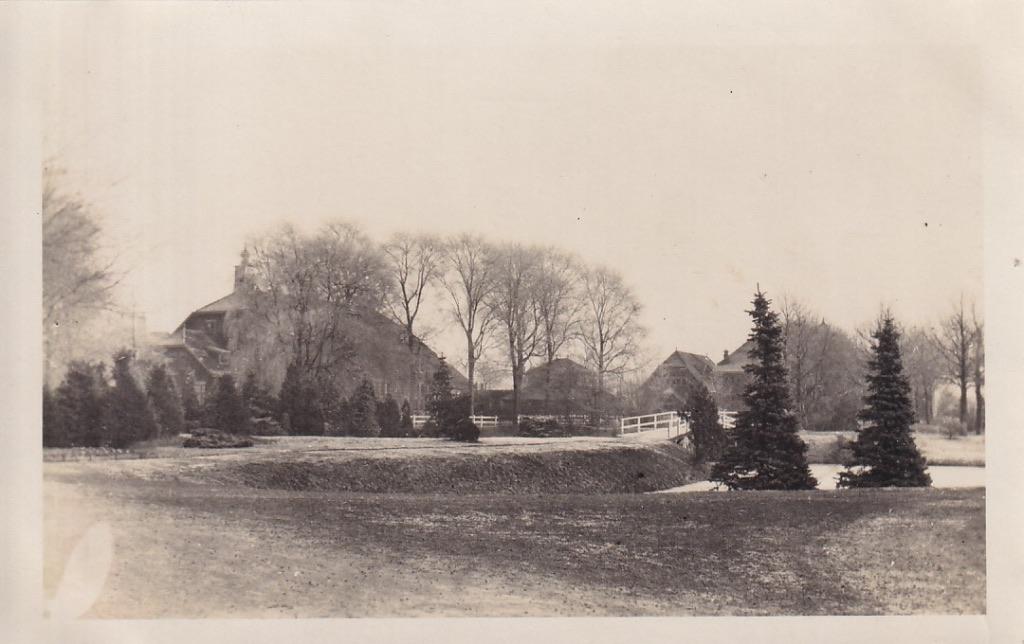 714Q fotokaart Alphen aan den Rijn, Cornelis Geellaan, Verzamelen, Ophalen of Verzenden, 1920 tot 1940, Ongelopen, Zuid-Holland