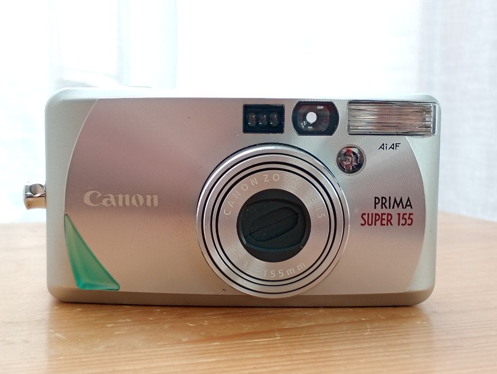 Canon Prima Super 155, Ophalen of Verzenden, Gebruikt, Compact, Canon