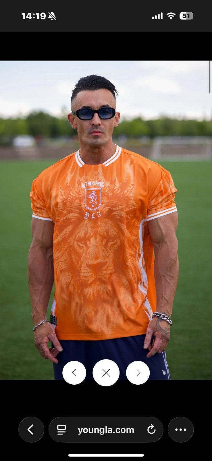 YoungLA WK Nederland maat L, Kleding | Heren, Sportkleding, Ophalen of Verzenden, Nieuw, Voetbal