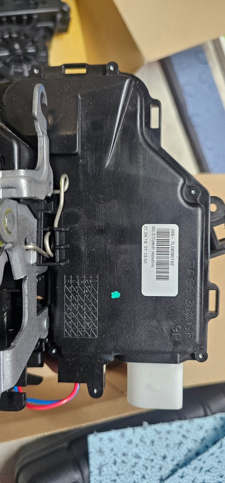 Deurslot rechtsachter Volkswagen/Audi (nieuw origineel ), Auto-onderdelen, Ophalen of Verzenden, Nieuw, Audi