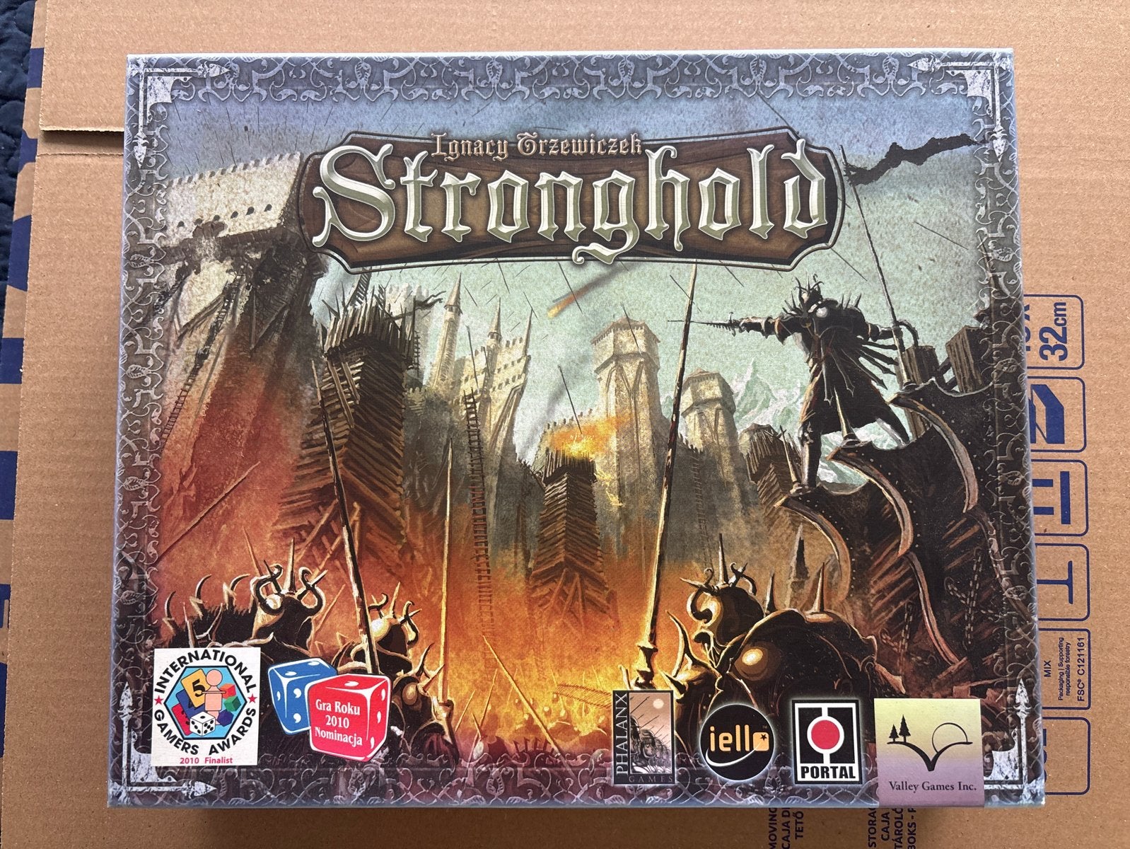 Stronghold bordspel - Strategisch kasteelverdedigingsspel, Een of twee spelers, Ophalen, Gebruikt