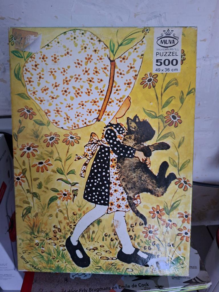 Muva Valkenburg puzzel Holly Hobbie 500 stukjes 49 x 36 cm, Hobby en Vrije tijd, Denksport en Puzzels, Ophalen of Verzenden, 500 t/m 1500 stukjes