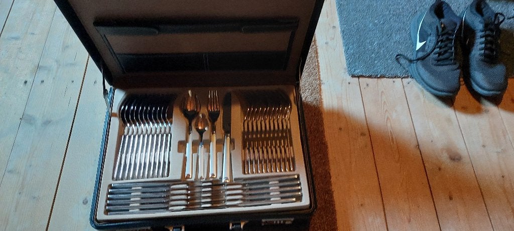 Nieuw bestek in koffer, Bestekset, Overige typen, Nieuw, Ophalen of Verzenden