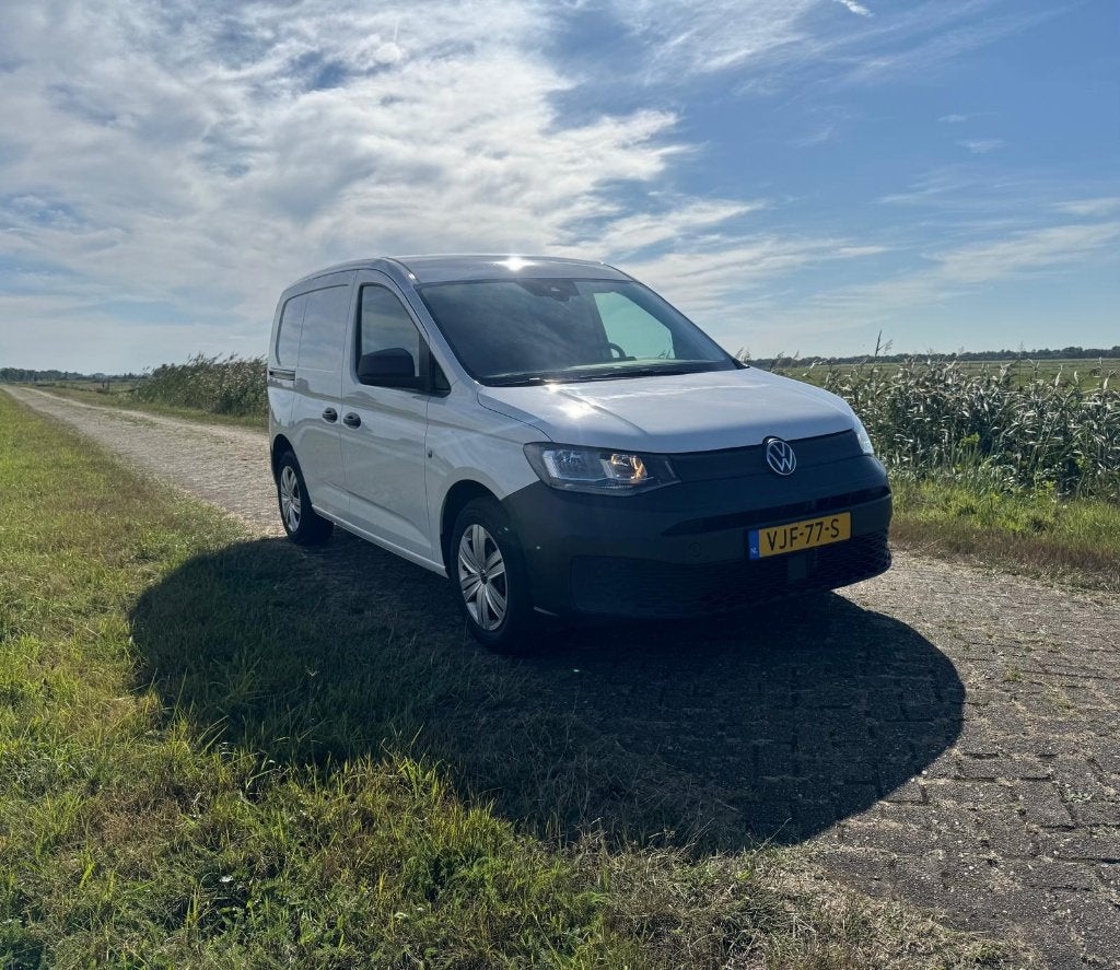 Volkswagen Caddy Cargo 2.0 TDI 75pk L1h1 2021 Wit, Voorwielaandrijving, Stof, 74 pk, 4 cilinders