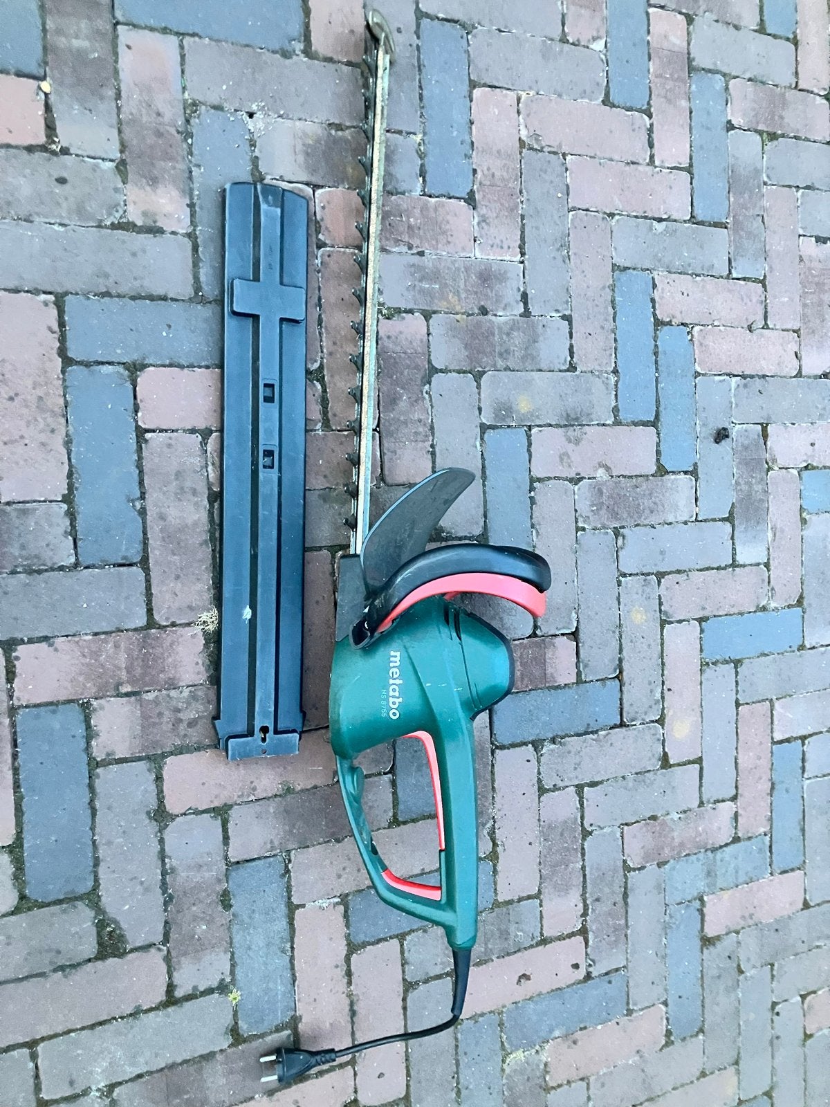 Metabo HS 8755 Heggenschaar, 55cm, sterk en scherp, Ophalen of Verzenden, Gebruikt, Elektrisch