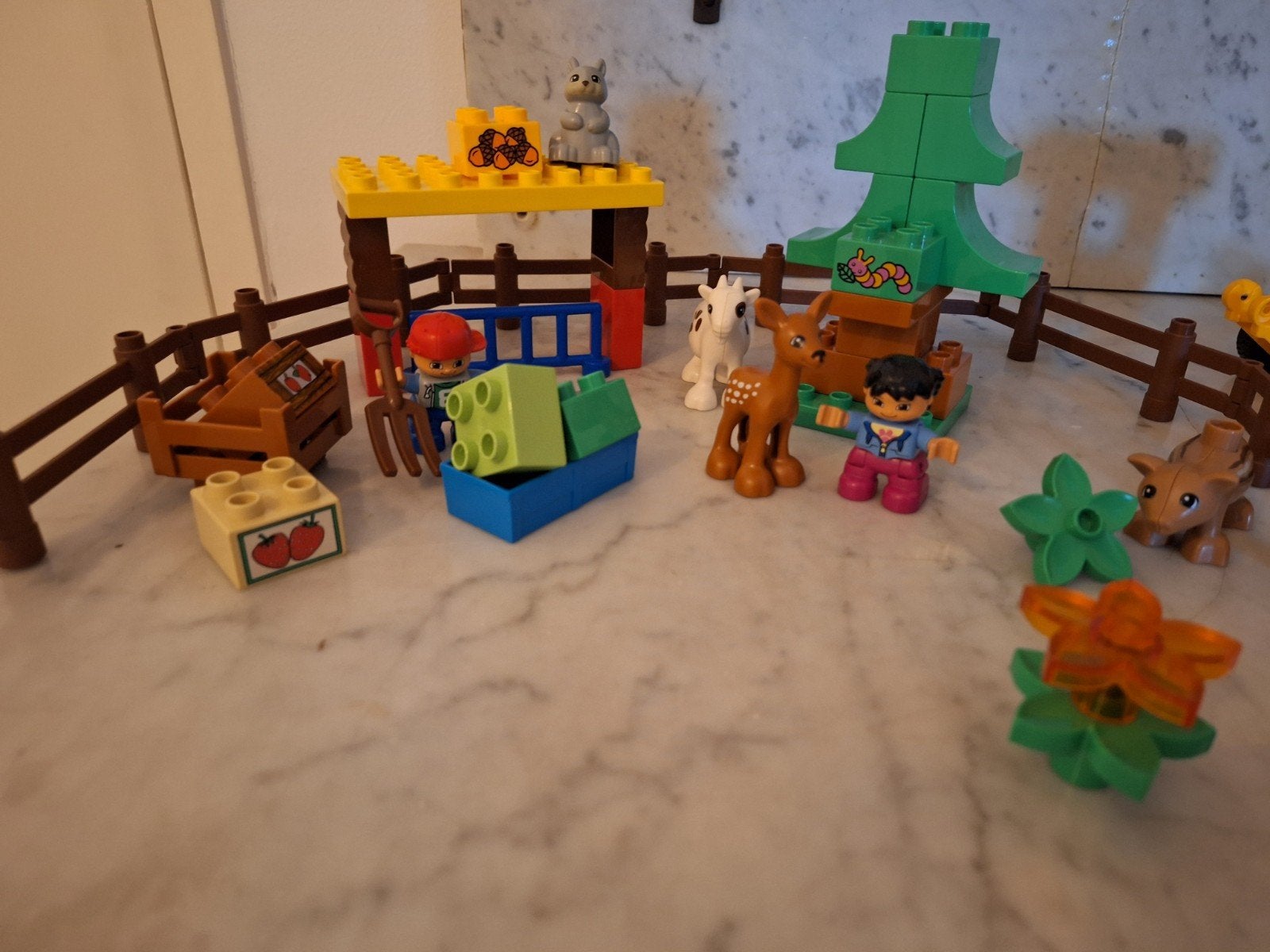 LEGO Duplo Bosdieren en Boerderijdieren Set, Ophalen of Verzenden