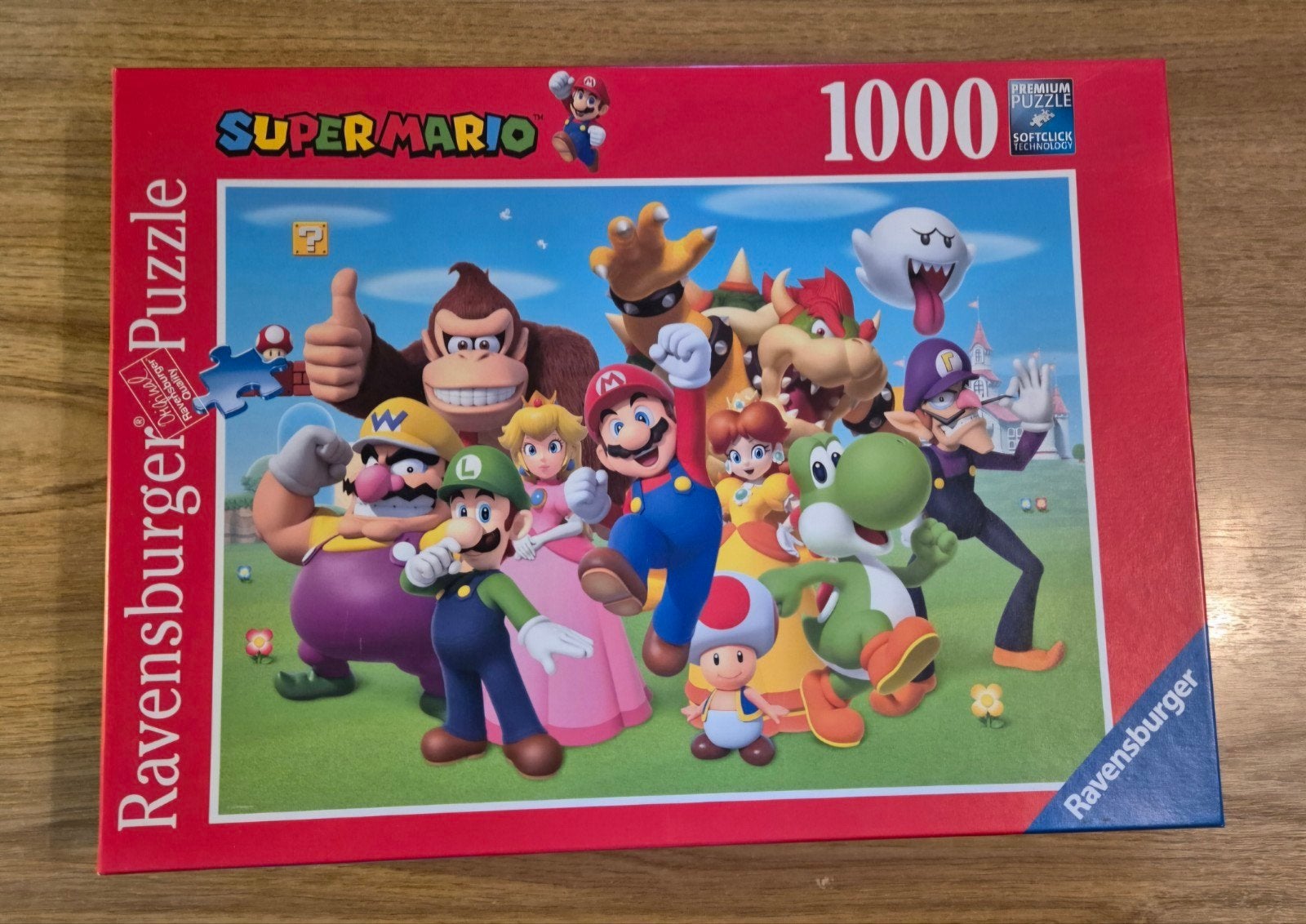 SuperMario 1000 stukjes, Ophalen of Verzenden, 500 t/m 1500 stukjes, Zo goed als nieuw