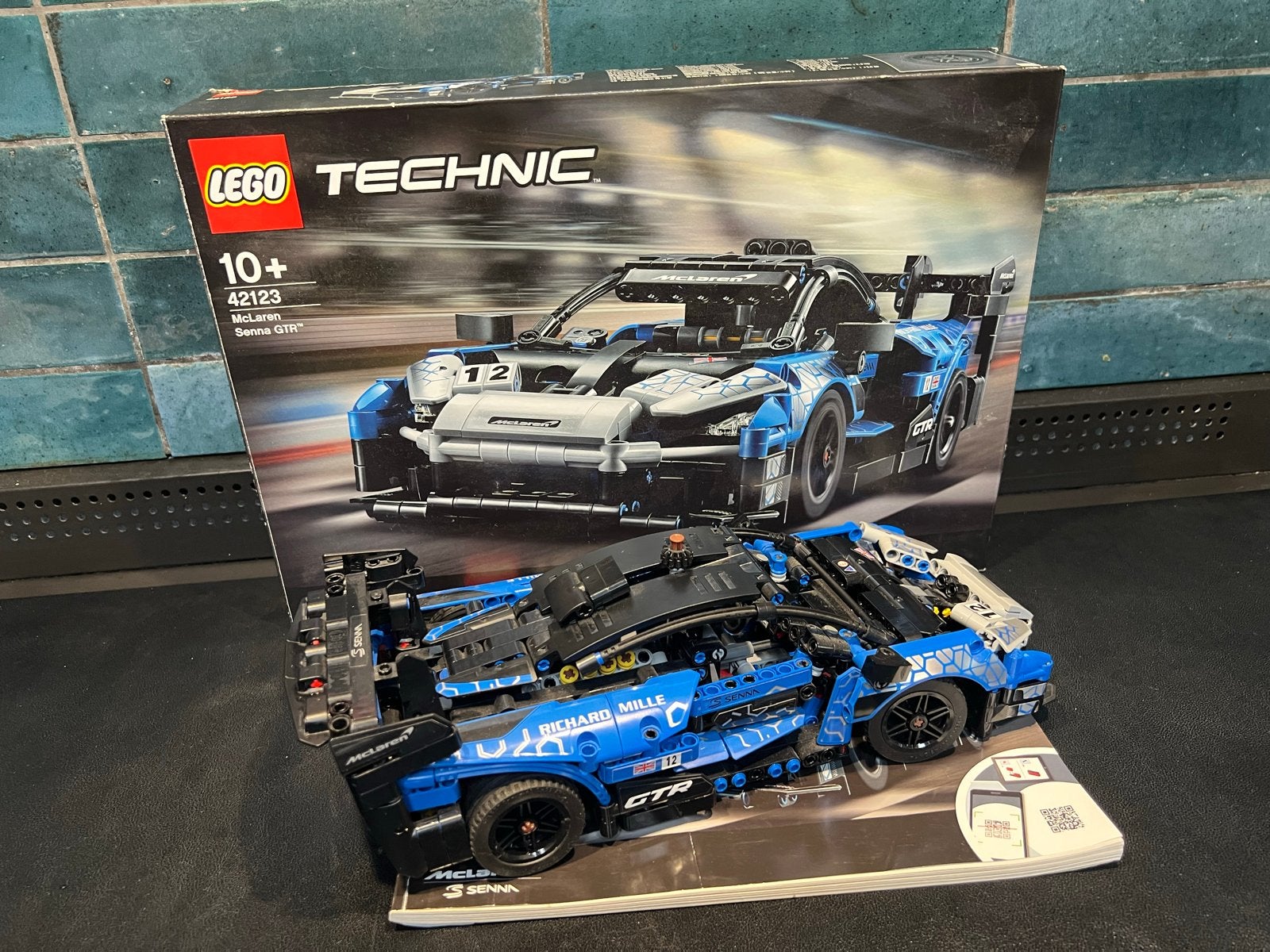 Lego Technic 42123 McLaren Senna GTR, Ophalen, Lego, Zo goed als nieuw, Complete set