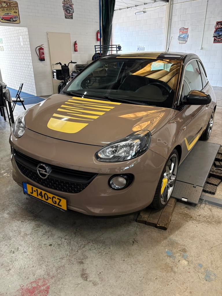 Opel ADAM 1.4 Ecoflex Start/stop 100PK 2014 Bruin, Voorwielaandrijving, ADAM, 40 €/maand, 1398 cc