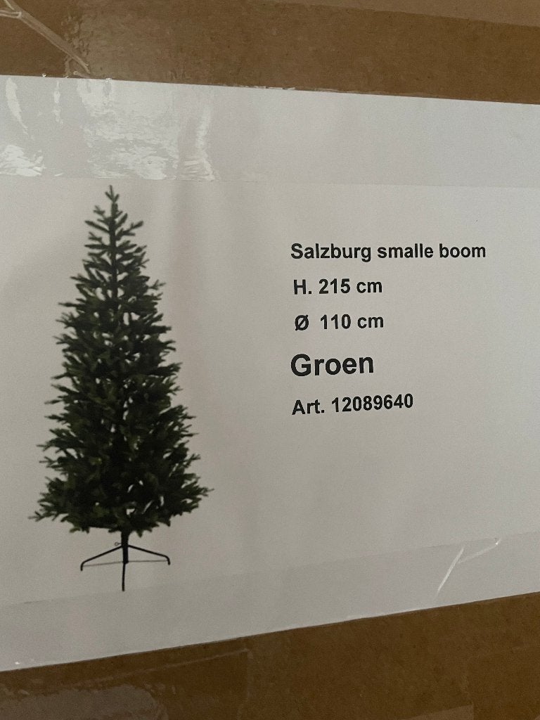 Lafiora kerstboom 215 cm zo goed als nieuw, Ophalen of Verzenden, Zo goed als nieuw