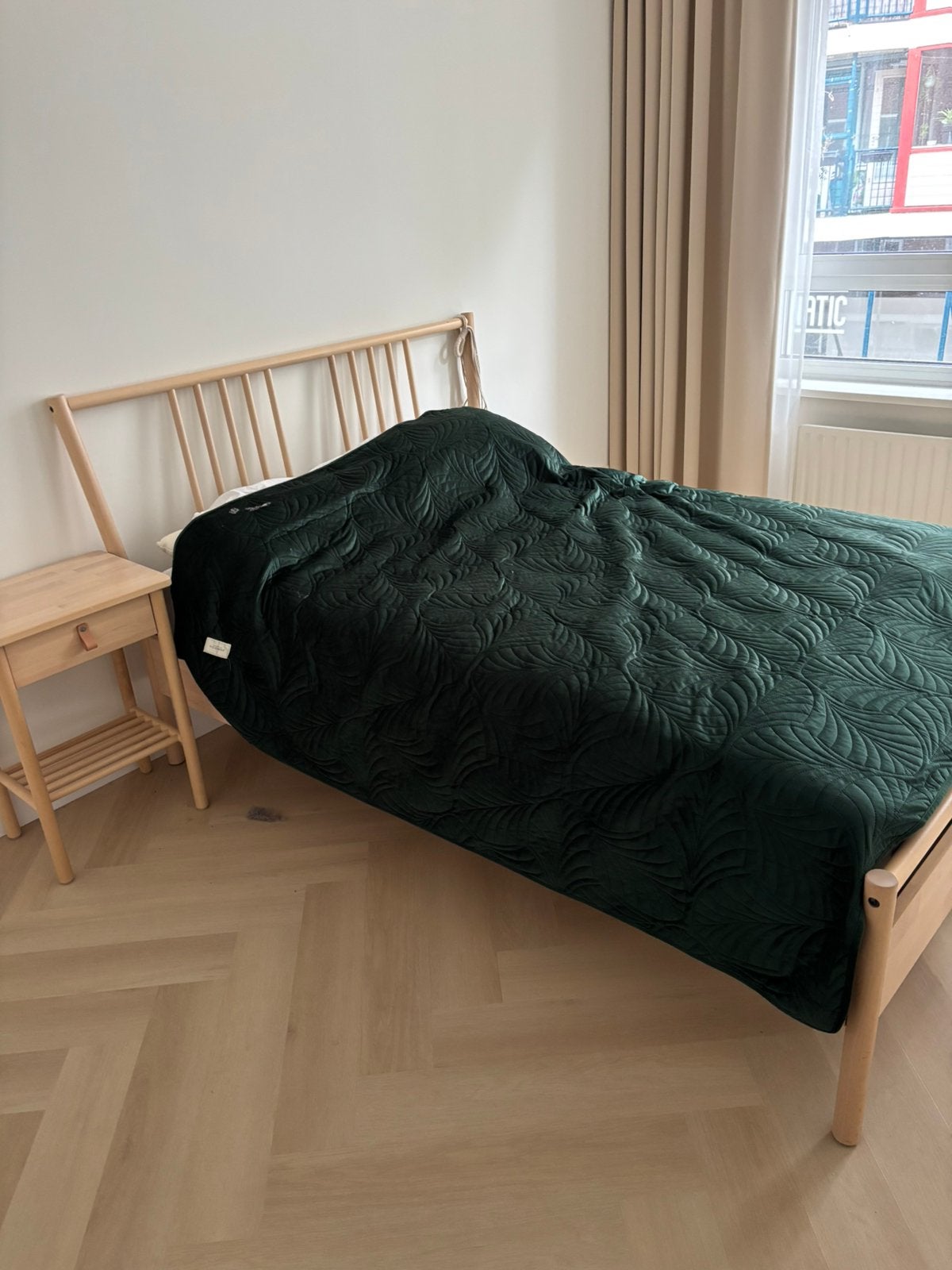 Gratis af te halen houten bed, Ophalen, Gebruikt, Twijfelaar, Hout