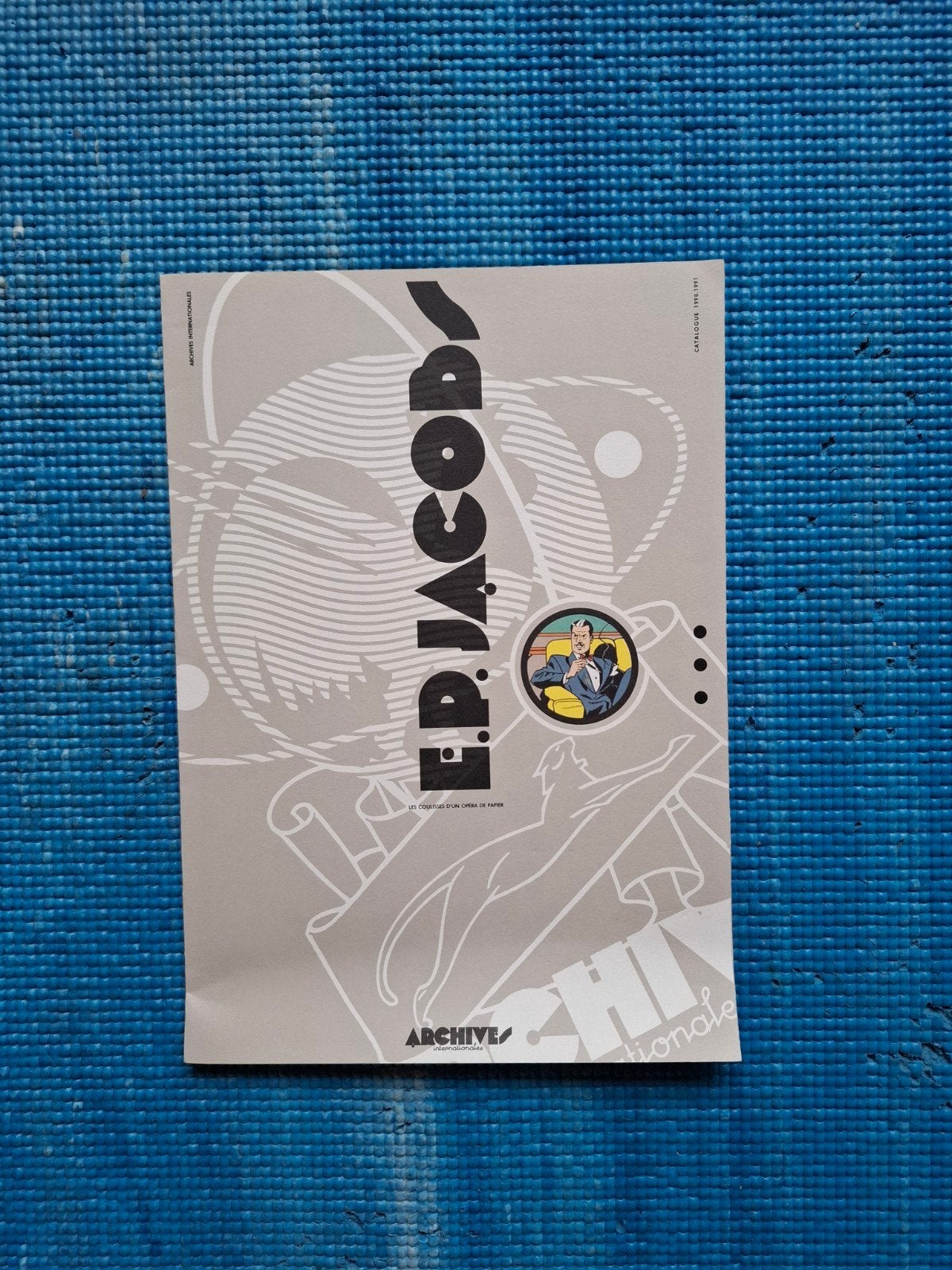 Blake en Mortimer Zeefdrukken Catalogus 1990/1991, Ophalen of Verzenden