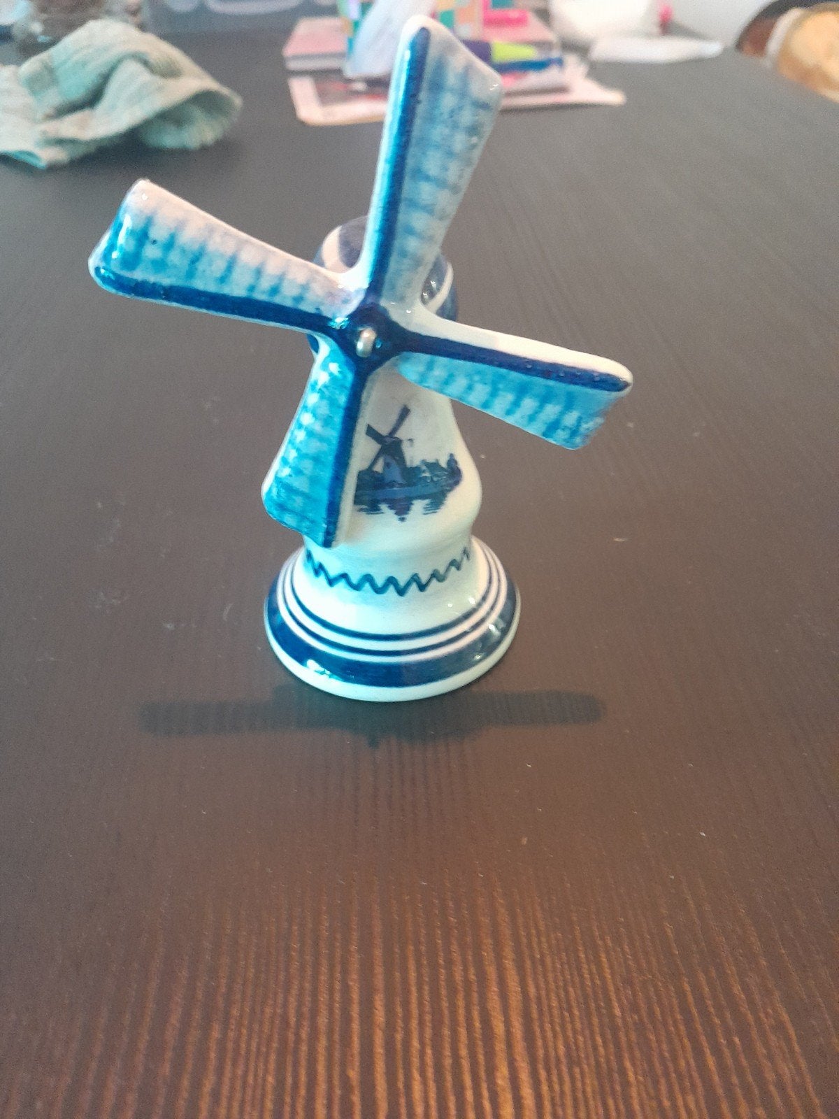 Delfts blauw windmolen beeldje, Ophalen of Verzenden