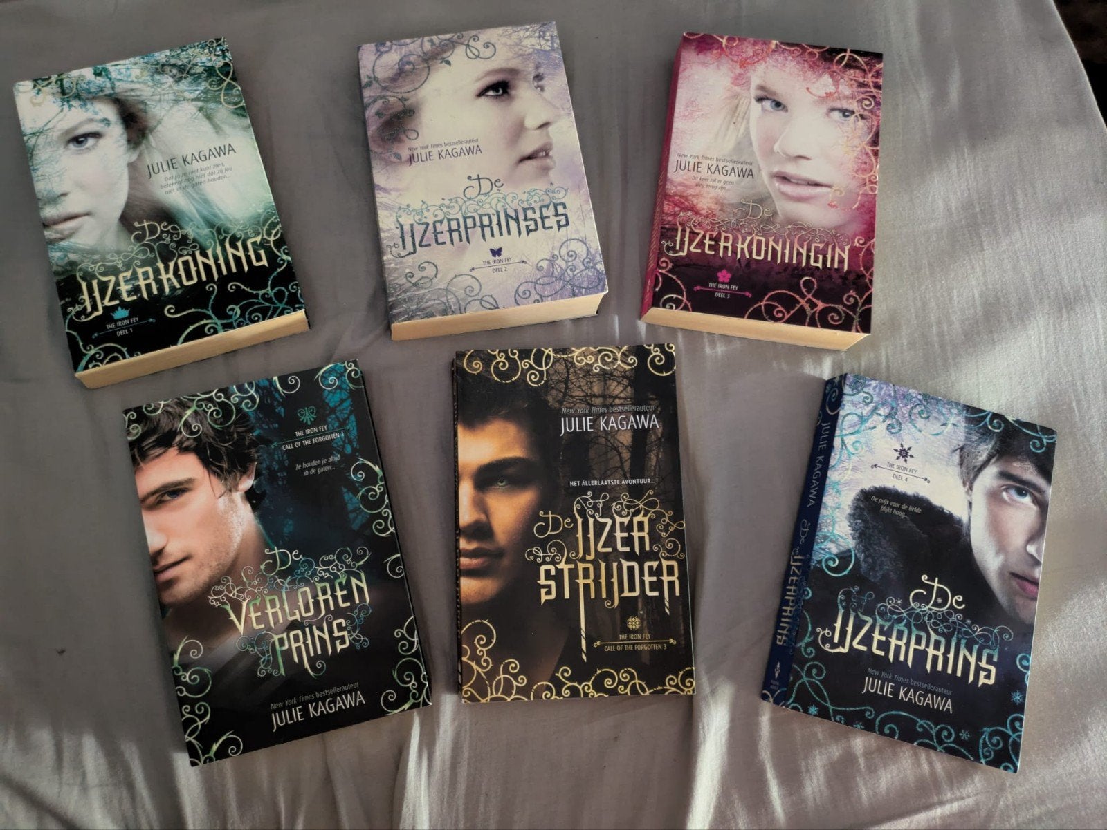 Julie Kagawa - De IJzerprinses serie (6 boeken), Ophalen of Verzenden, Gelezen, Julie Kagawa