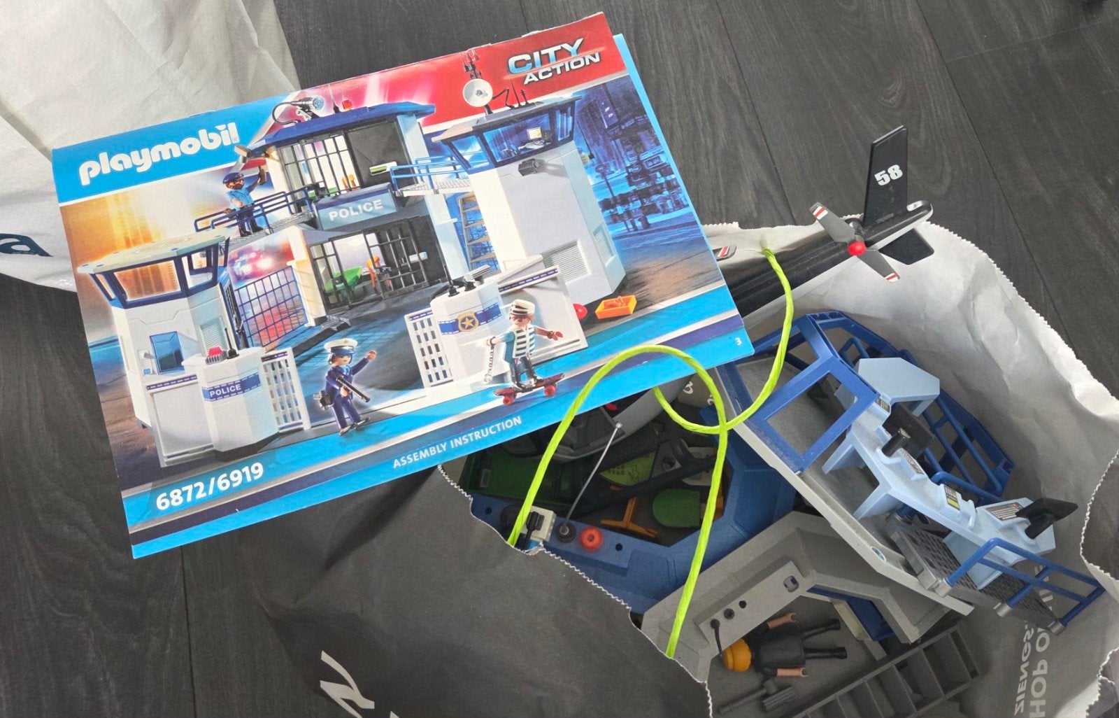 Playmobil City Action Politiebureau met extra's, Ophalen, Gebruikt, Gebouw, Complete set