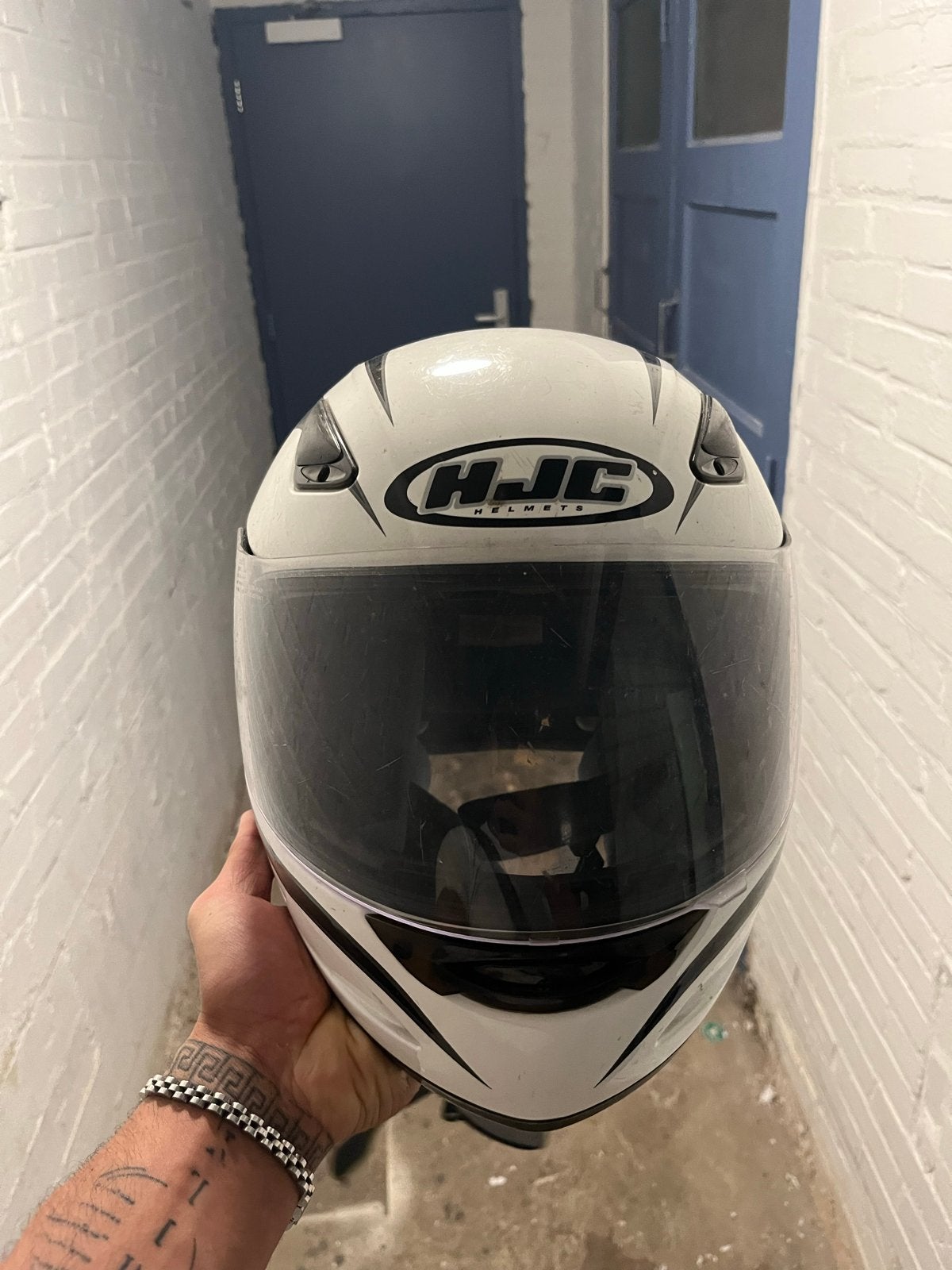 HJC CS-14 Integraalhelm - Maat S, Motoren, Heren, HJC, Ophalen of Verzenden, Integraalhelm
