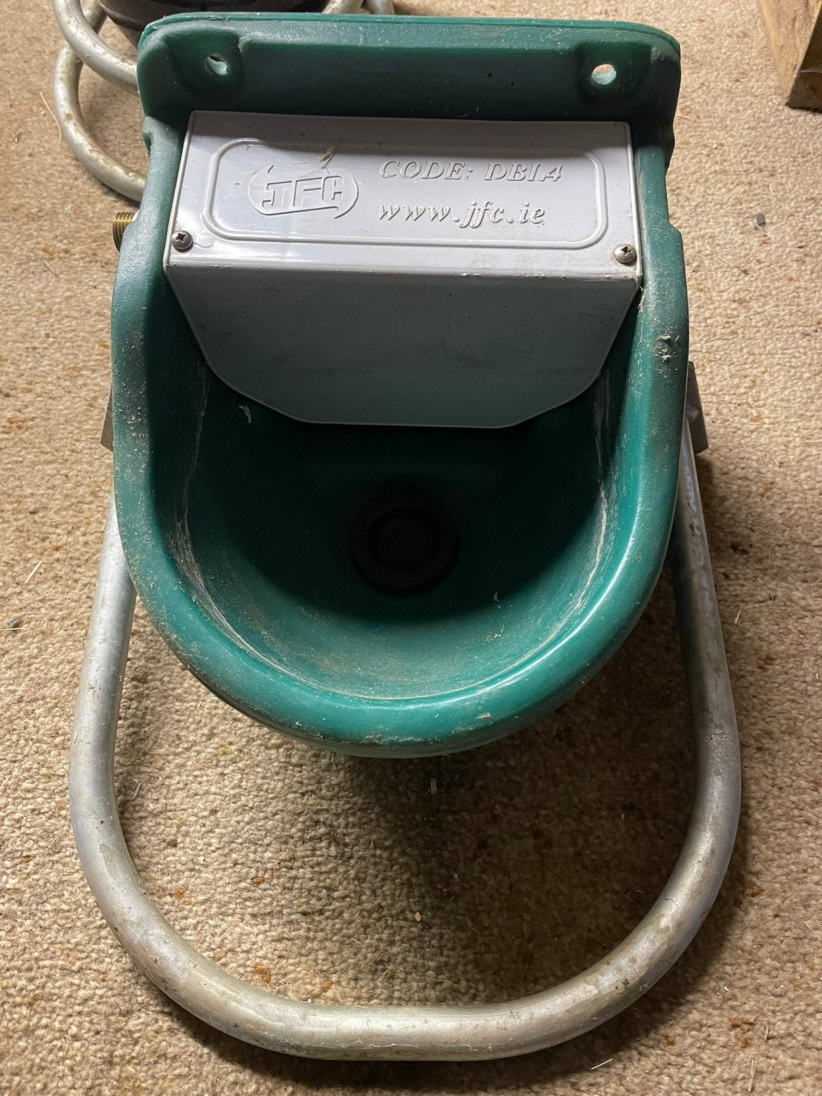 Waterbak met vlotter en beschermbeugel, Ophalen of Verzenden, Gebruikt