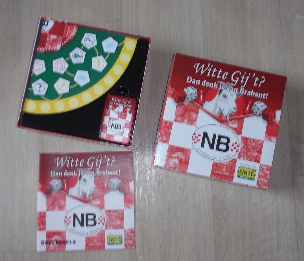 Spel Witte Gij `T - Noord-Brabant, Ophalen of Verzenden, Zo goed als nieuw