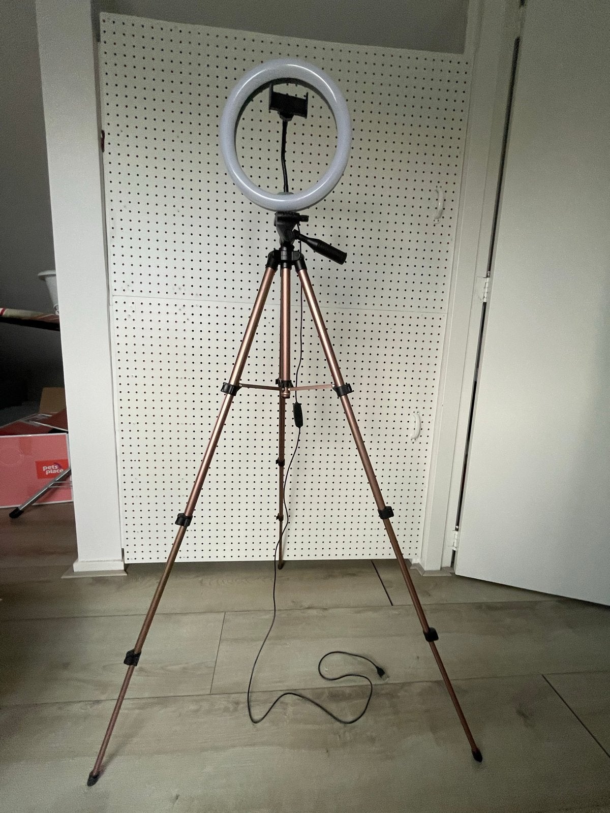 Ringlamp met statief - StudioMe, Overige merken, Belichting, Ophalen, Zo goed als nieuw