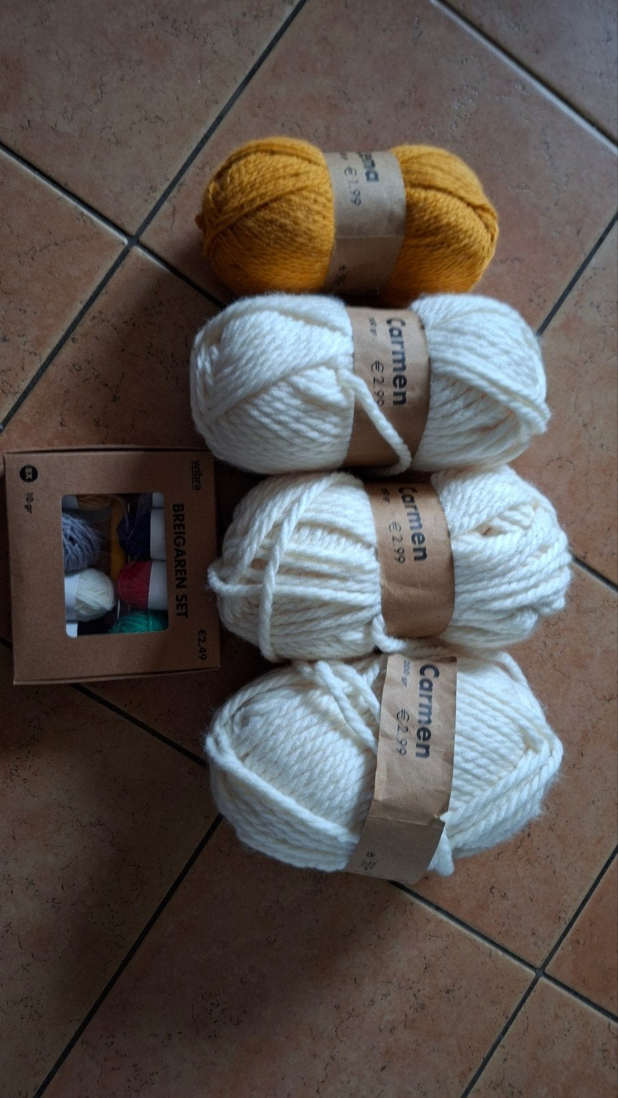 Breigaren set en Carmen wol - Diverse kleuren, Ophalen of Verzenden