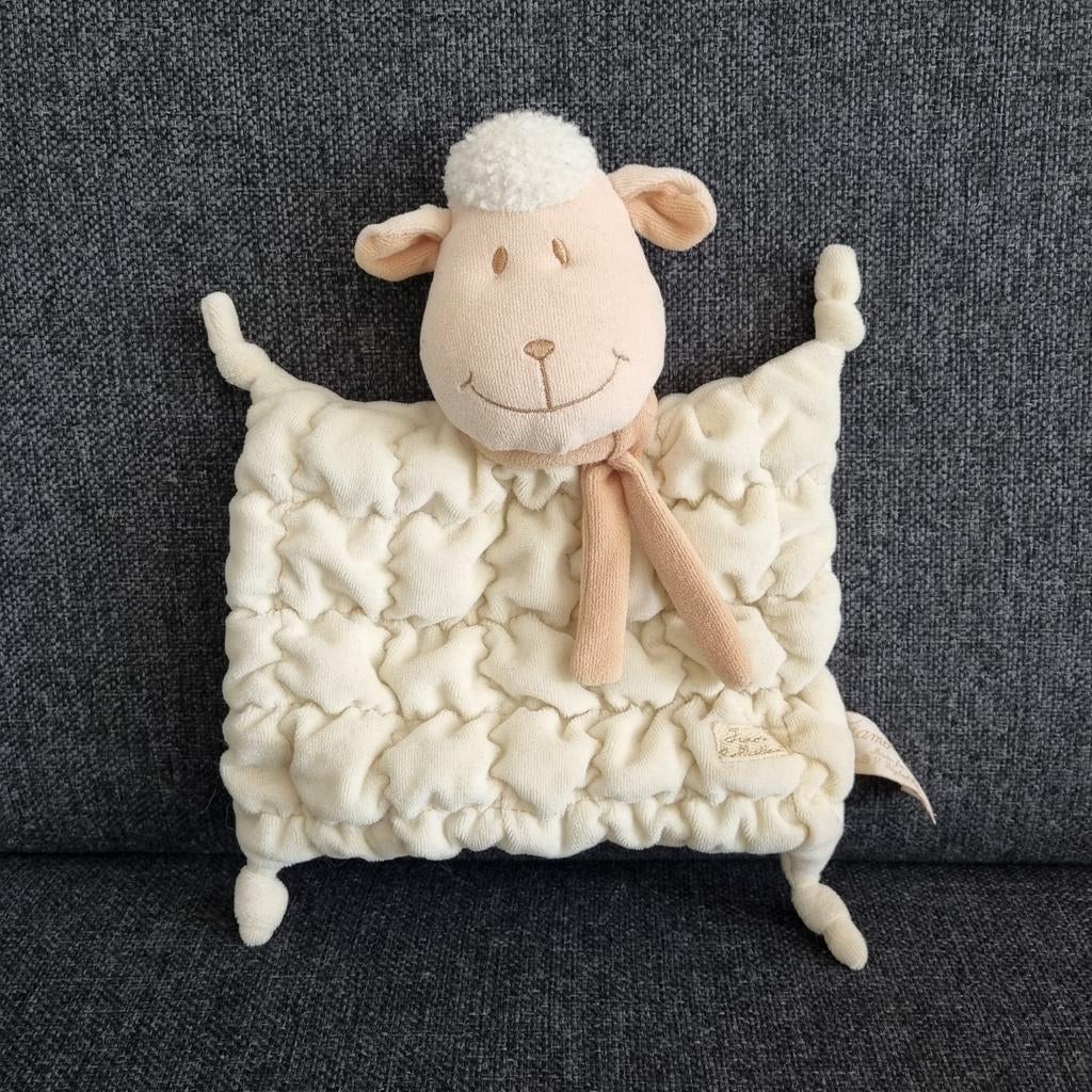 Tiamo schaap knuffeldoek knuffel, Ophalen of Verzenden, Zo goed als nieuw, Overige typen