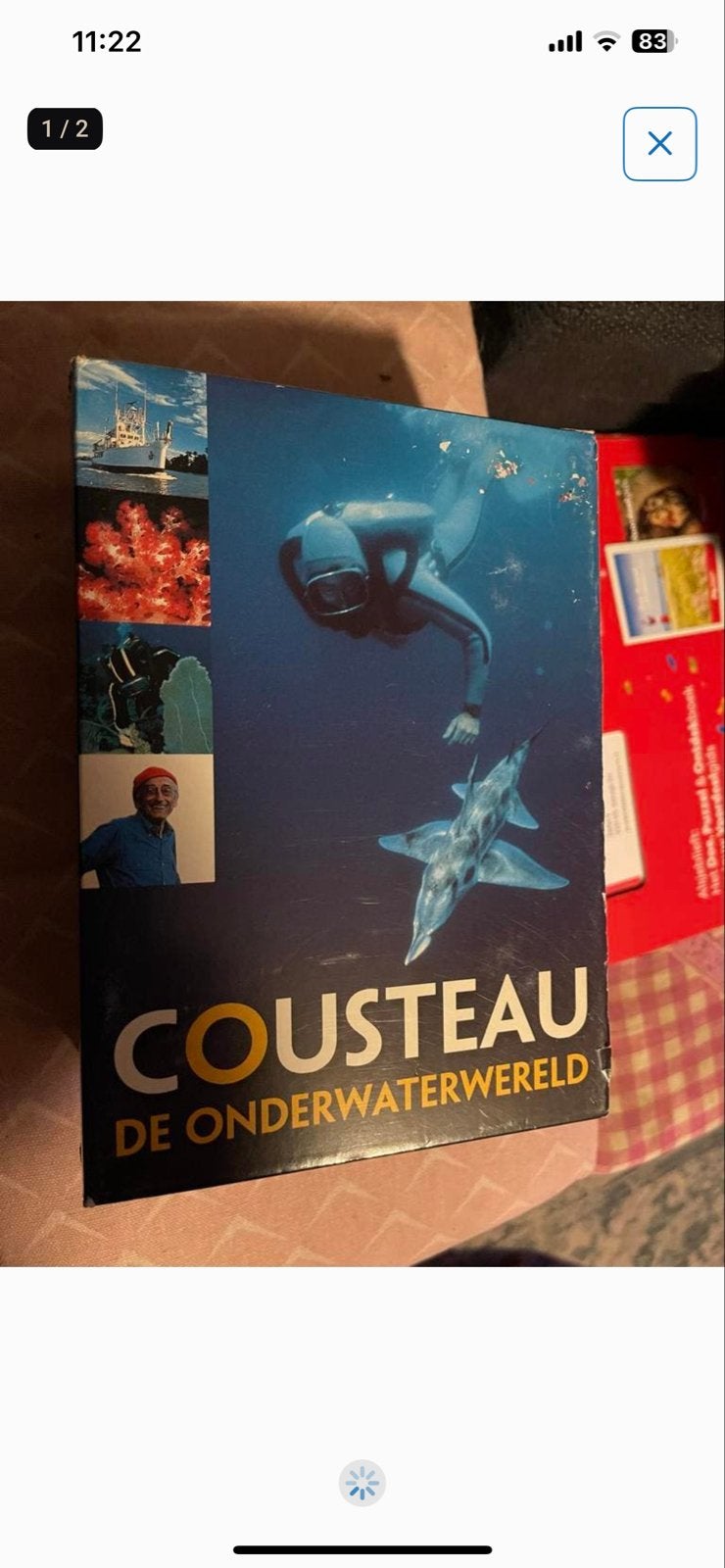 Cousteau: De Onderwaterwereld DVD Boxset - Natuur Documentai, Gebruikt, Alle leeftijden, Nederlands, Natuur