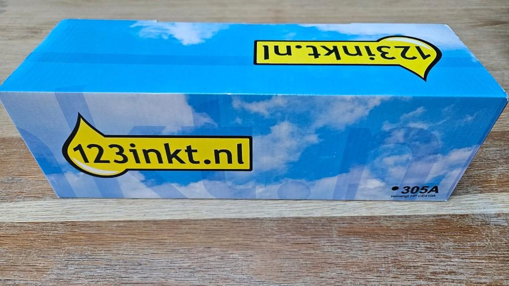 Laser Toner Cartridge Zwart HP 305A (CE410A), Ophalen of Verzenden, Nieuw, Toner, 123inkt.nl
