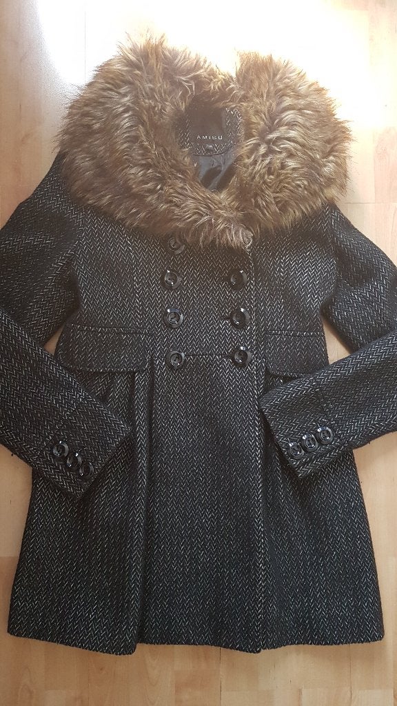 Halflange Trenchcoat Jas Amisu Nieuw, Kleding | Dames, Jassen | Winter, Maat 38/40 (M), Nieuw, Ophalen of Verzenden, Grijs