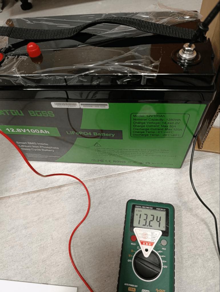12V 100Ah LiFePO4 lithium accu – 1280Wh – met BMS l Nieuw, Auto-onderdelen, Accu's en Toebehoren, Ophalen of Verzenden, Nieuw