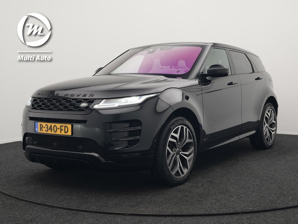 Land Rover Range Rover Evoque P200 AWD R-Dynamic | Afneembar, 1800 kg, 4 cilinders, Zwart, Leder