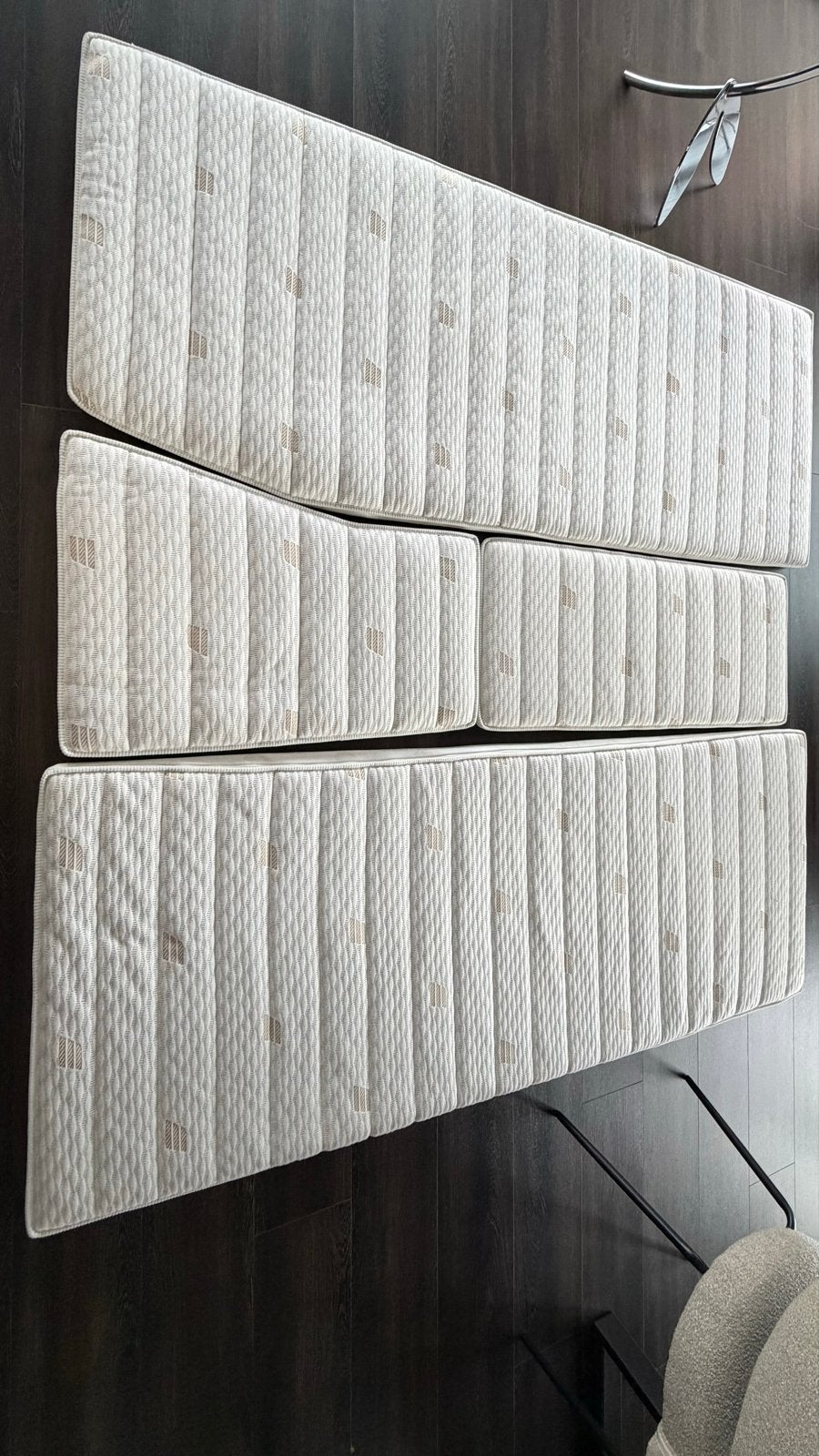 Originele Hymer matras toppers voor B704SL, Ophalen, Zo goed als nieuw