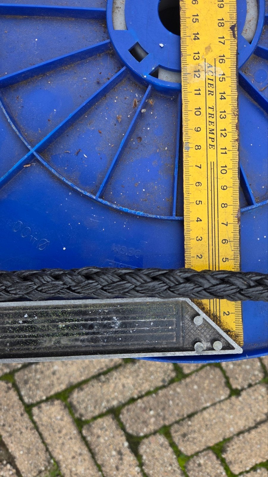 FSE Robline Touw - Zwart, 24mm dik, op rol, Ophalen, Zo goed als nieuw, Toebehoren