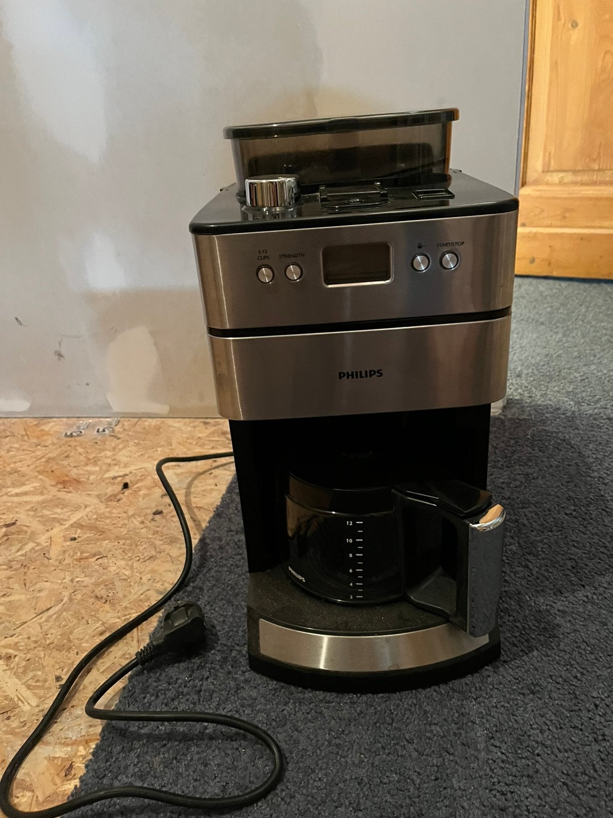 Koffie zetapparaat Philips, Ophalen of Verzenden, Zo goed als nieuw, Philips, Koffiebonen