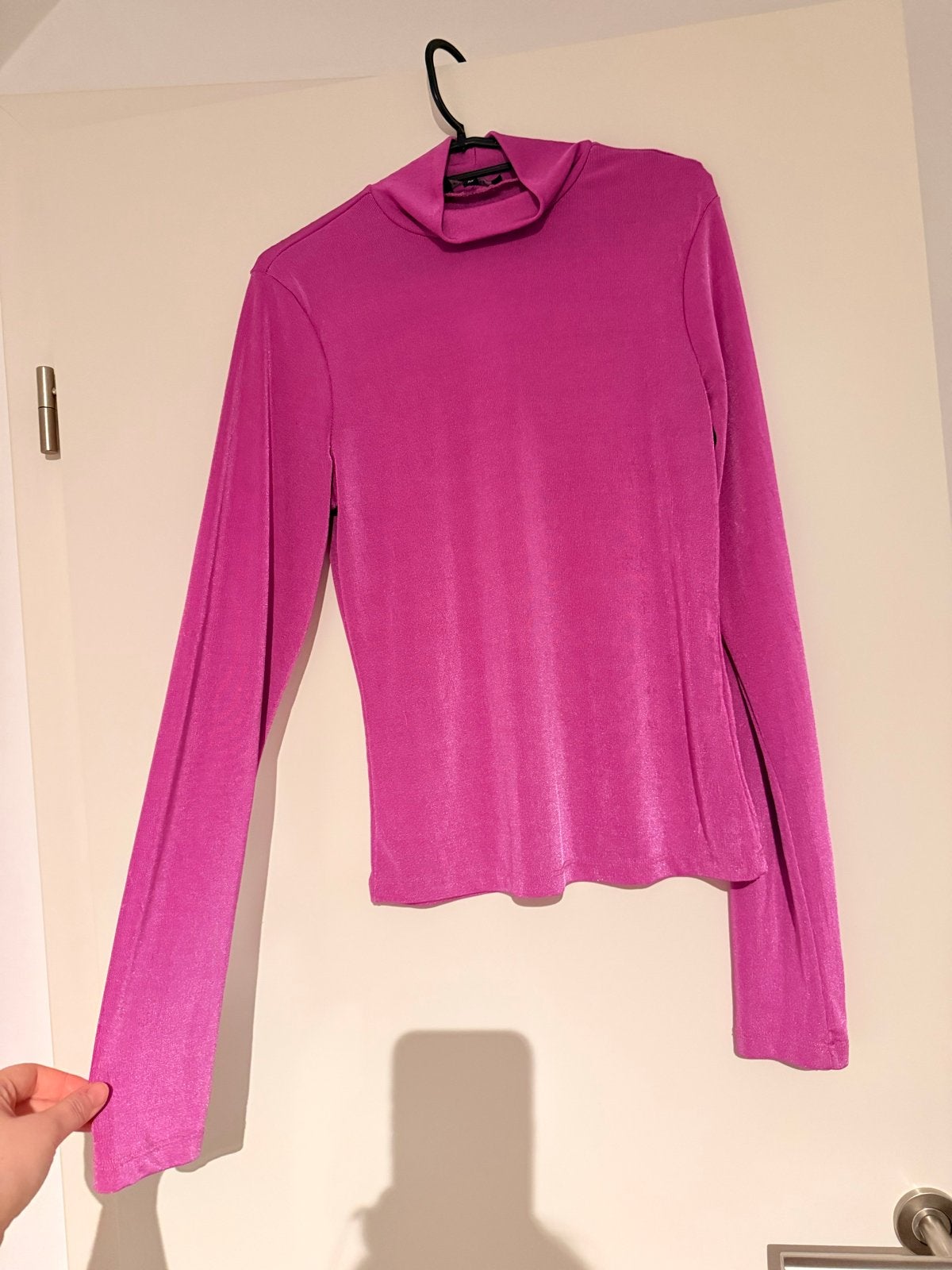 Roze coltrui met lange mouwen - Maat M, Kleding | Dames, Maat 38/40 (M), Verzenden, Zo goed als nieuw, Lange mouw