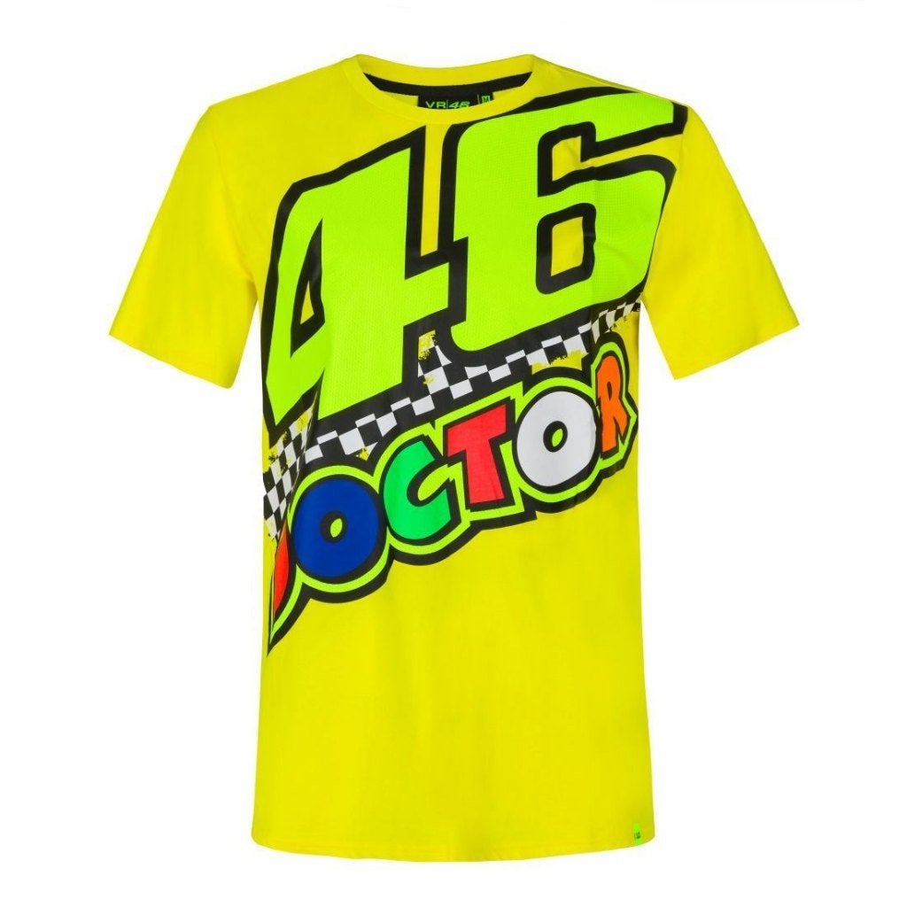 Valentino Rossi 46 The doctor t-shirt, Geel, Nieuw, Overige maten, Ophalen of Verzenden