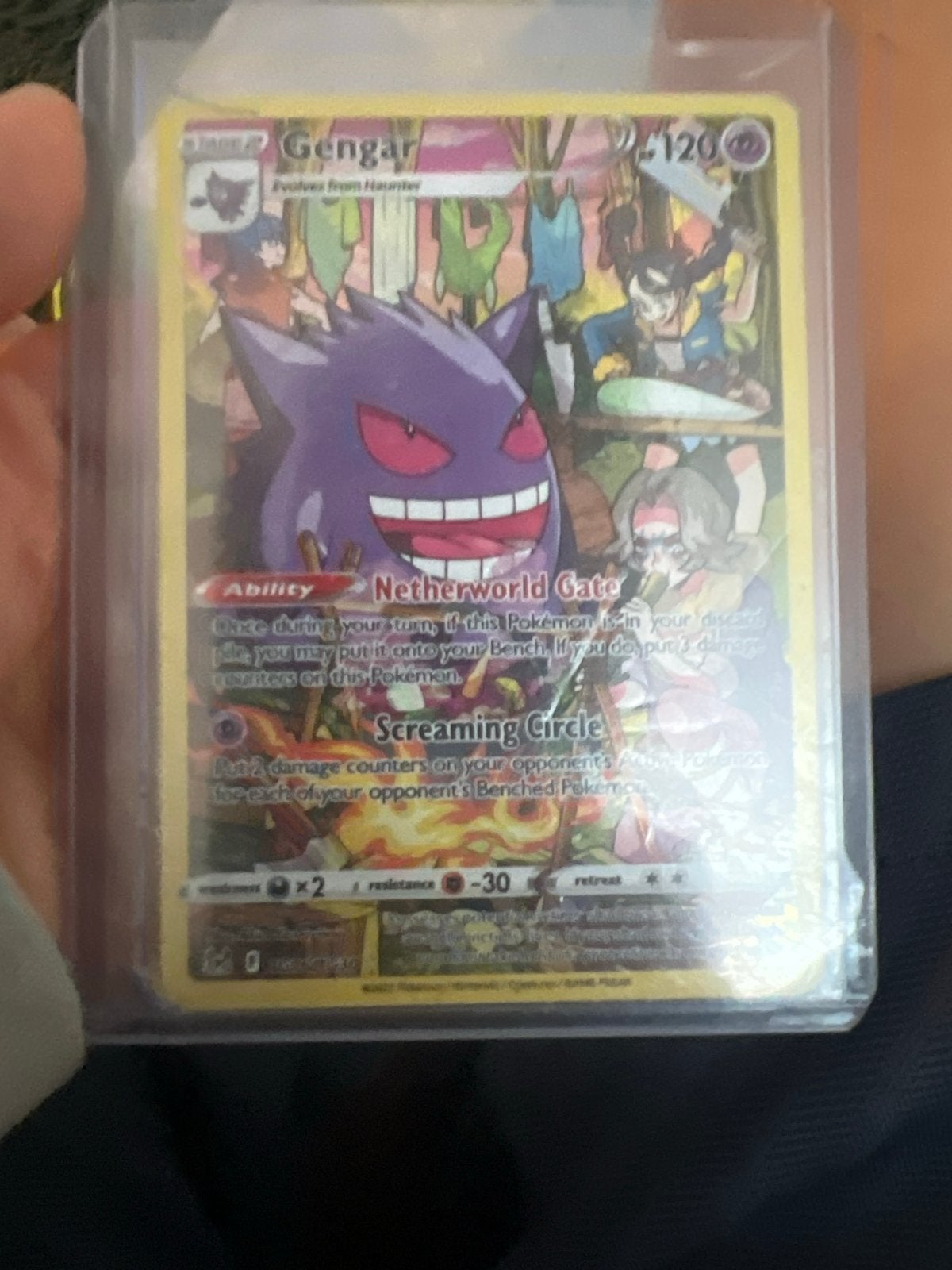 Gengar VMAX Pokémon Kaart - Alt Art, Hobby en Vrije tijd, Verzamelkaartspellen | Pokémon, Ophalen, Zo goed als nieuw, Losse kaart