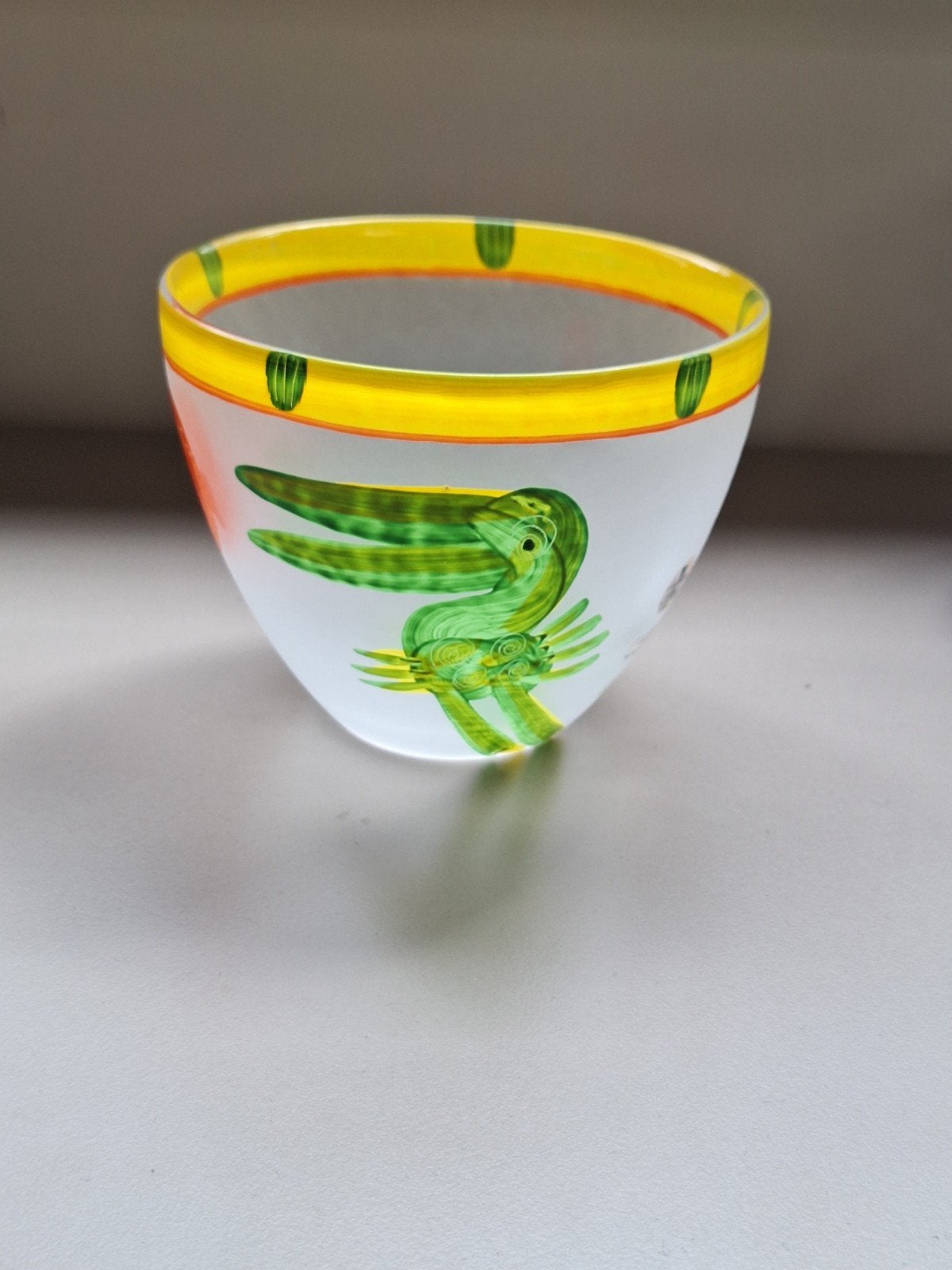 Lena Engman -Sea Glasbruk -glazen Vaas-gesigneerd, Antiek en Kunst, Kunst | Designobjecten, Ophalen of Verzenden